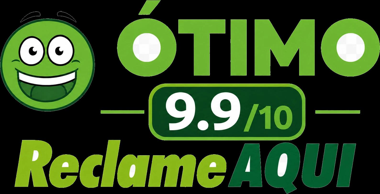 Reclame Aqui - Reputação Ótima 9.9/10
