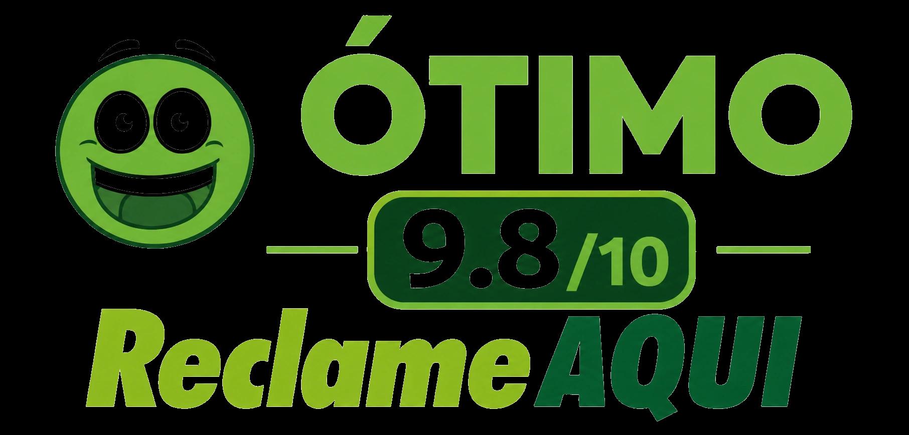 Reclame Aqui - Reputação Ótima 9.8/10