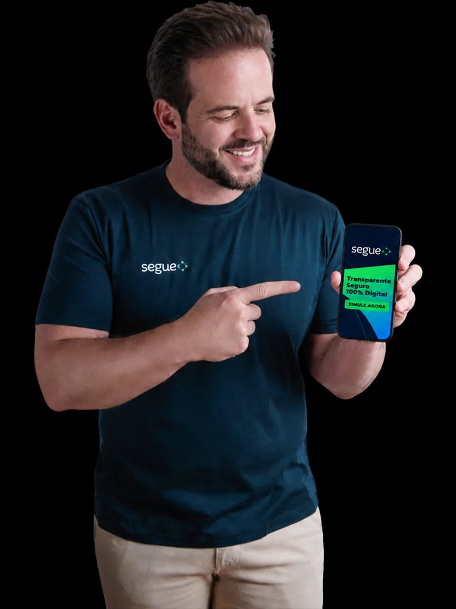 Cliente Segue Baixa Renda usando o celular